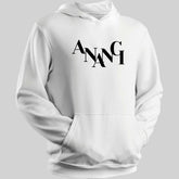 Midnight Essentials White Hoodie