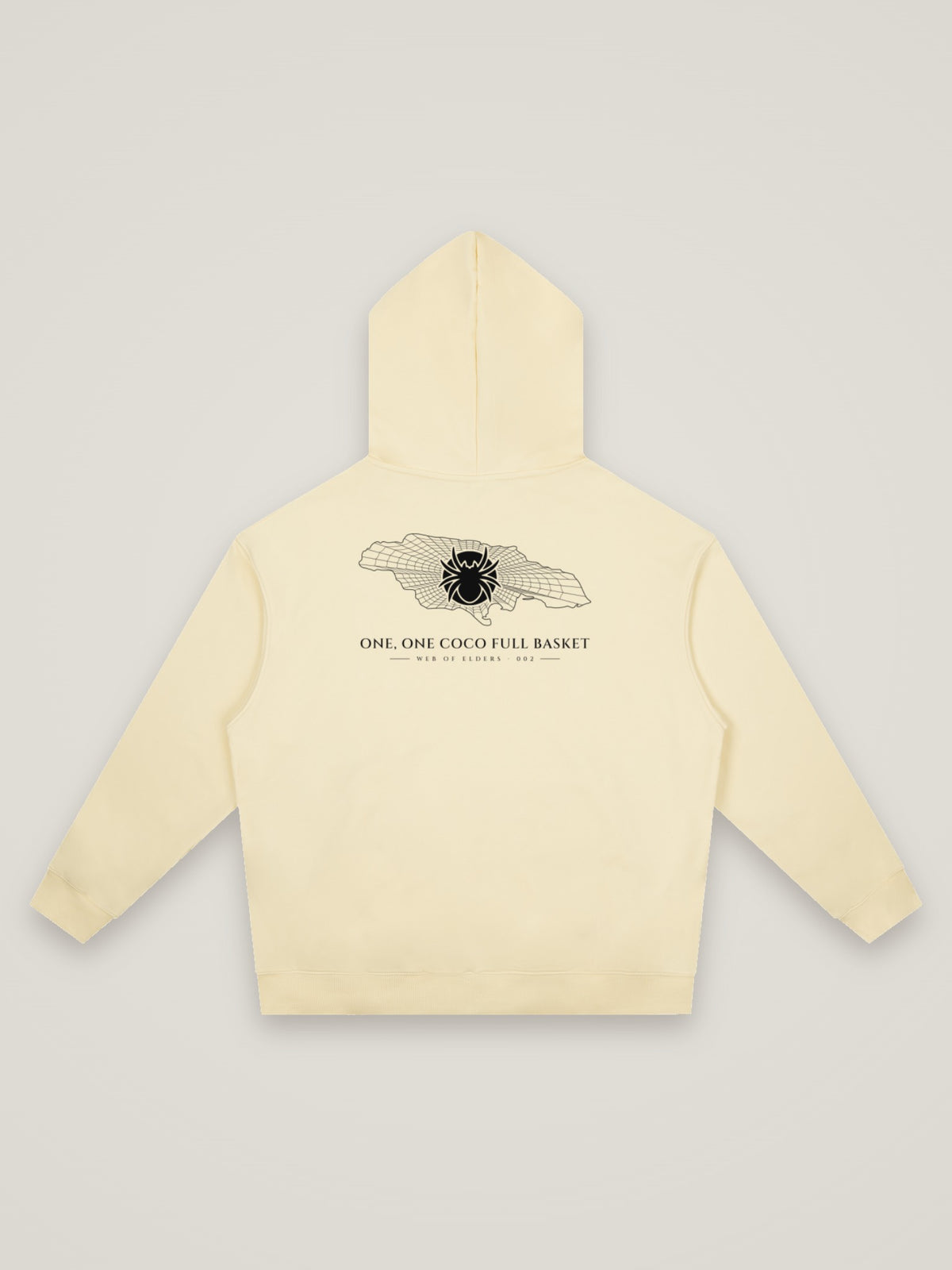 Web of Elders 002 One, One Coco Full Basket hoodie, back