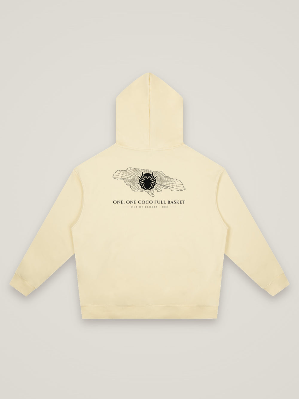Web of Elders 002 One, One Coco Full Basket hoodie, back