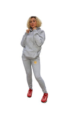 Ananci 2 Pc Long Sleeves Back Zipper Tracksuit