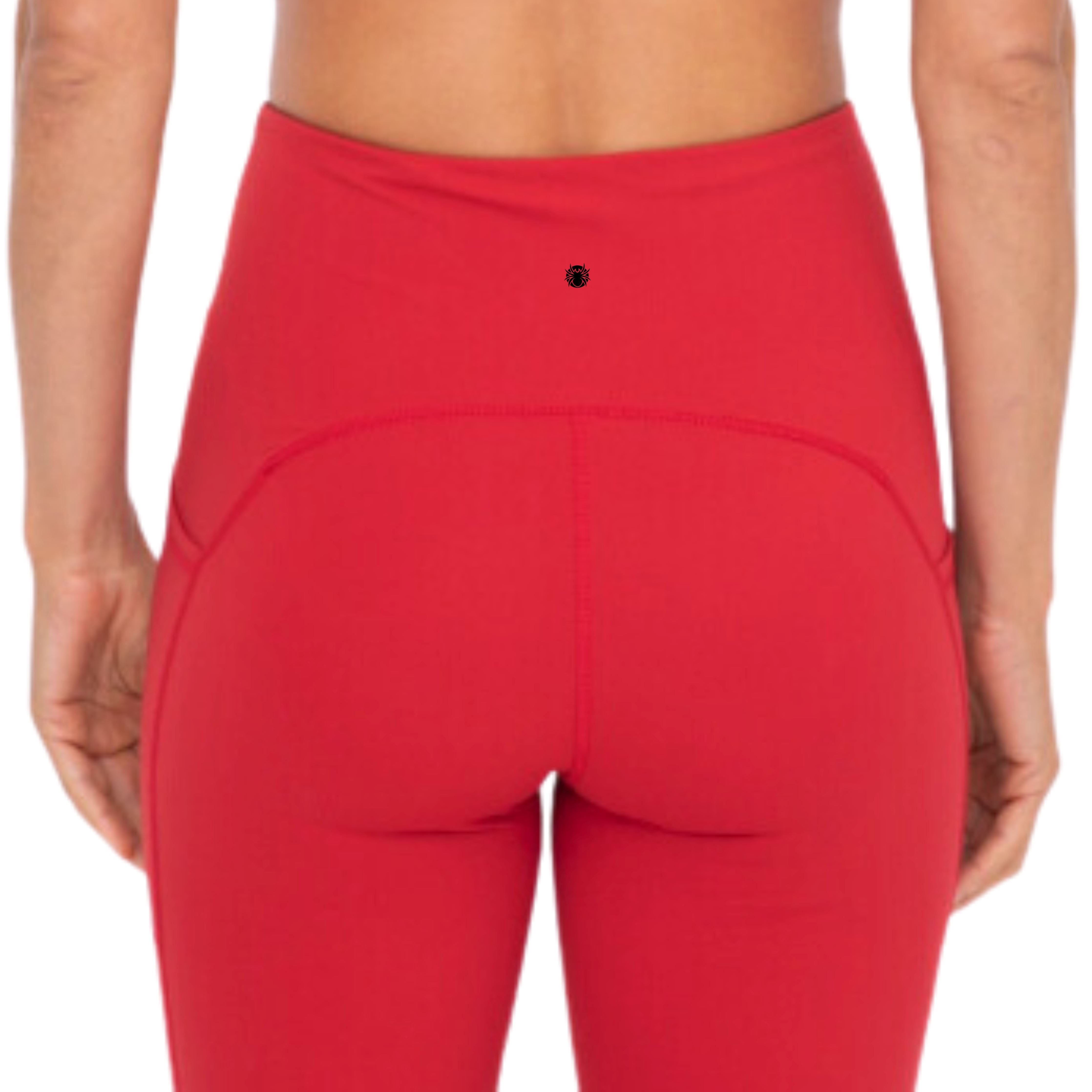 No Front Seam Lycra-Blend Swoop Leggings