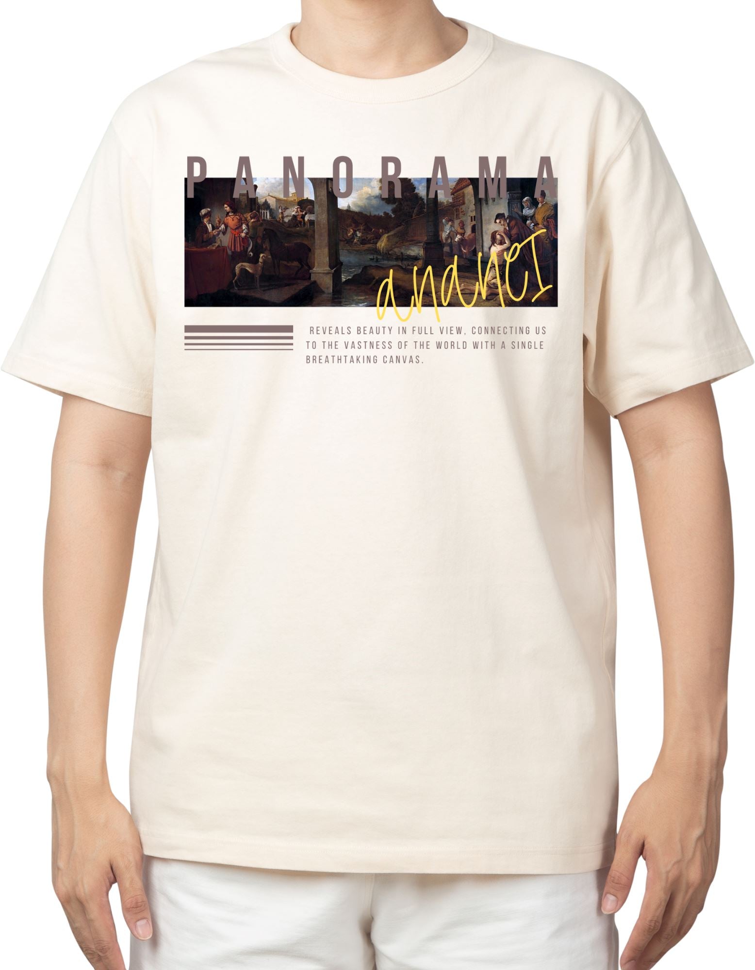 Panorama Graphic T Shirt.