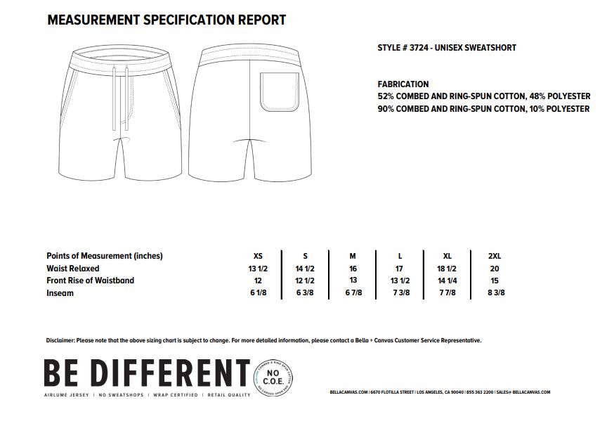 Unisex Sweatshorts