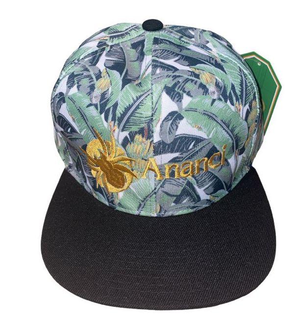 Ananci Banana Print Snap Back Cap